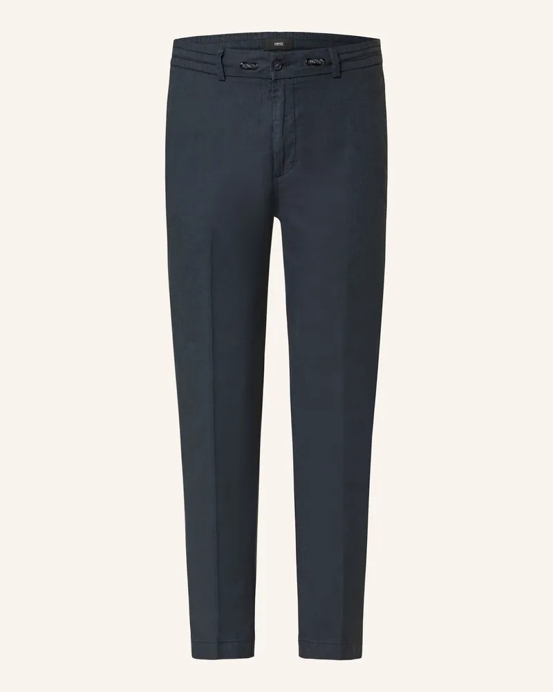 cinque Chino CIJULI-O Modern Fit mit Leinen Dunkelblau