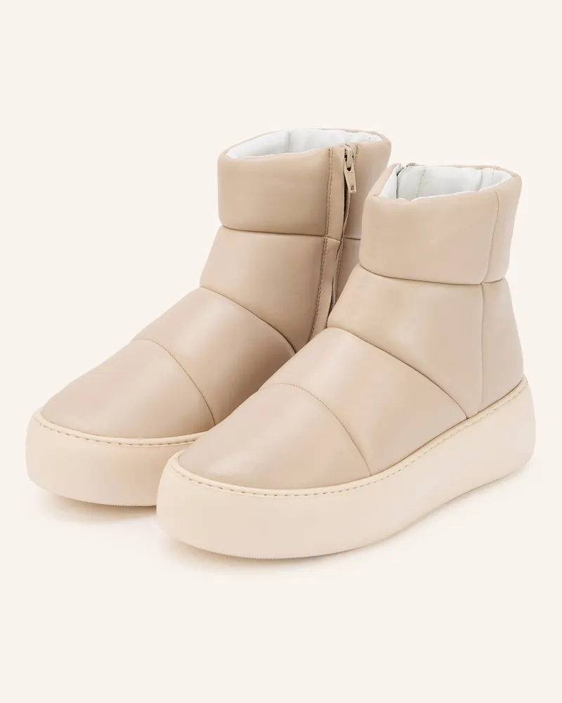 Högl Plateau-Boots Beige