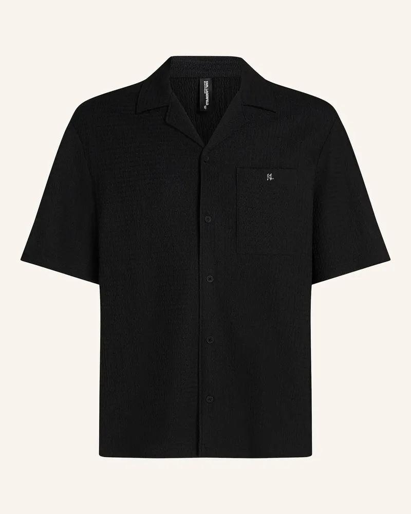 Karl Lagerfeld Poloshirt schwarz Schwarz