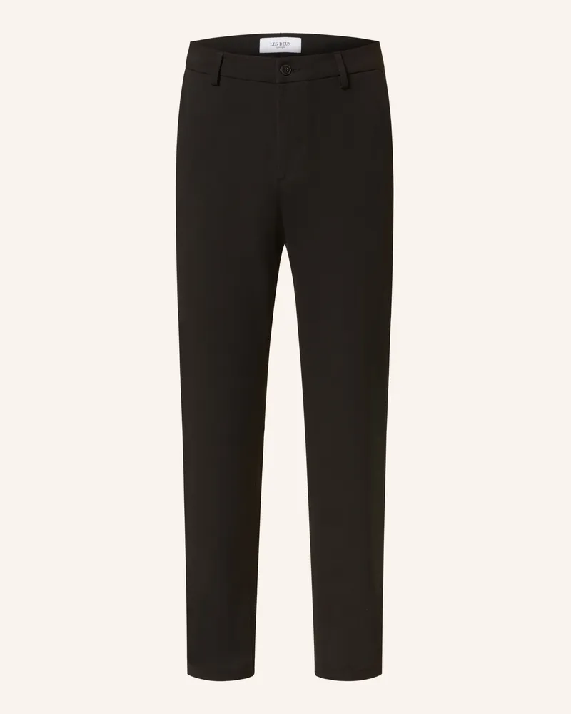 LES DEUX Hose Regular Fit Schwarz