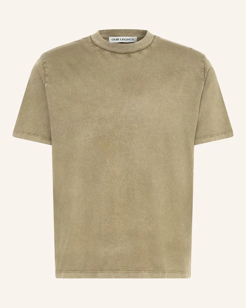 Our Legacy T-Shirt gruen Oliv