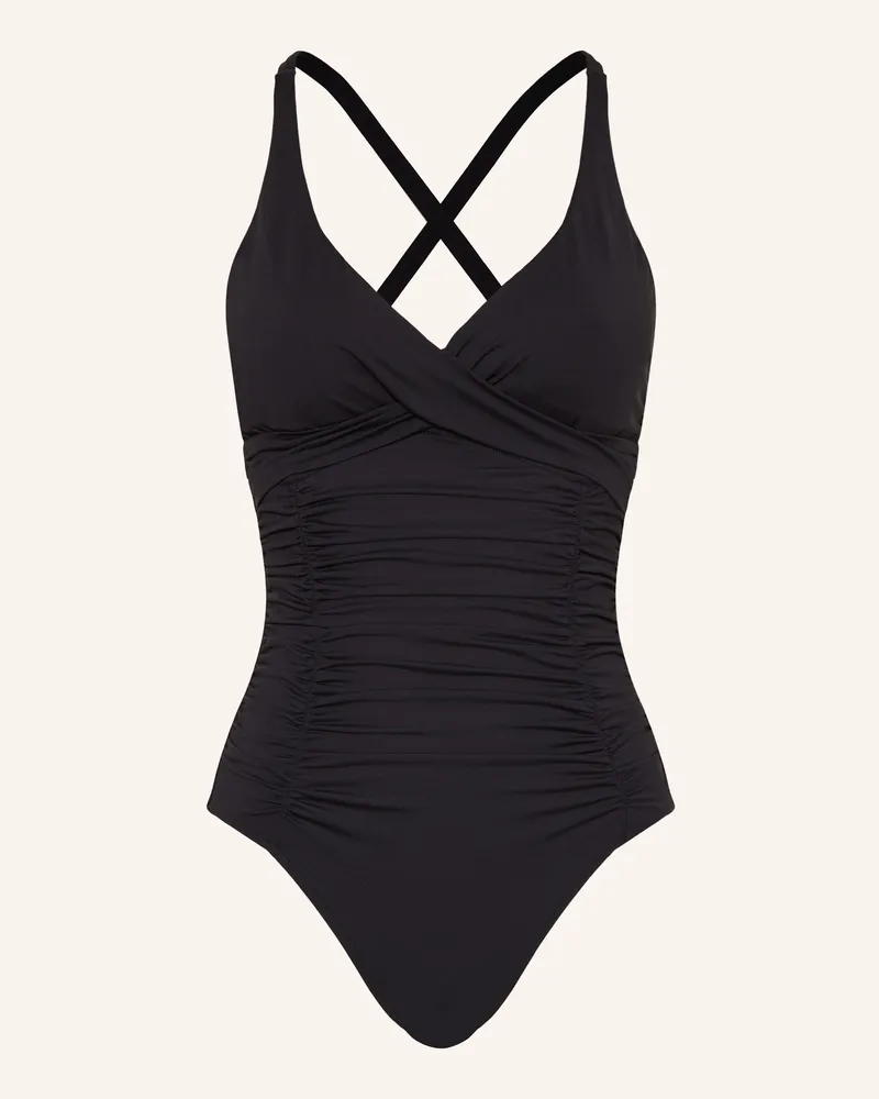 Seafolly Australia Badeanzug Seafolly Collective schwarz Schwarz