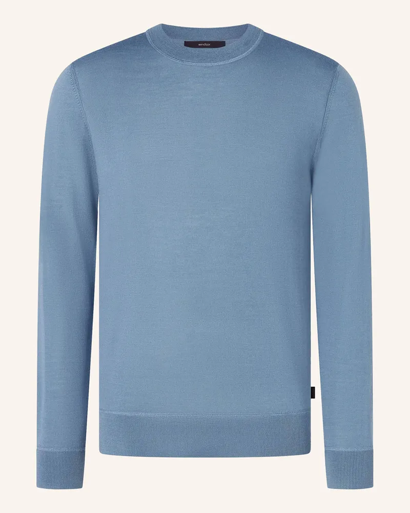 windsor. Pullover Nando blau Hellblau