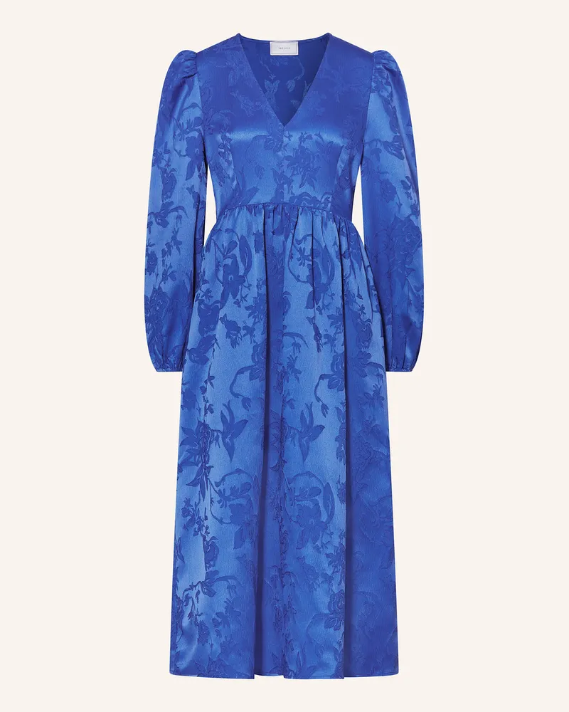 Neo Noir Jacquard-Kleid LILLIBET Blau