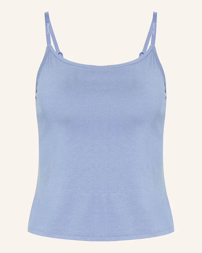 Calvin Klein Schlaftop Ultra Soft Modal blau Blaugrau