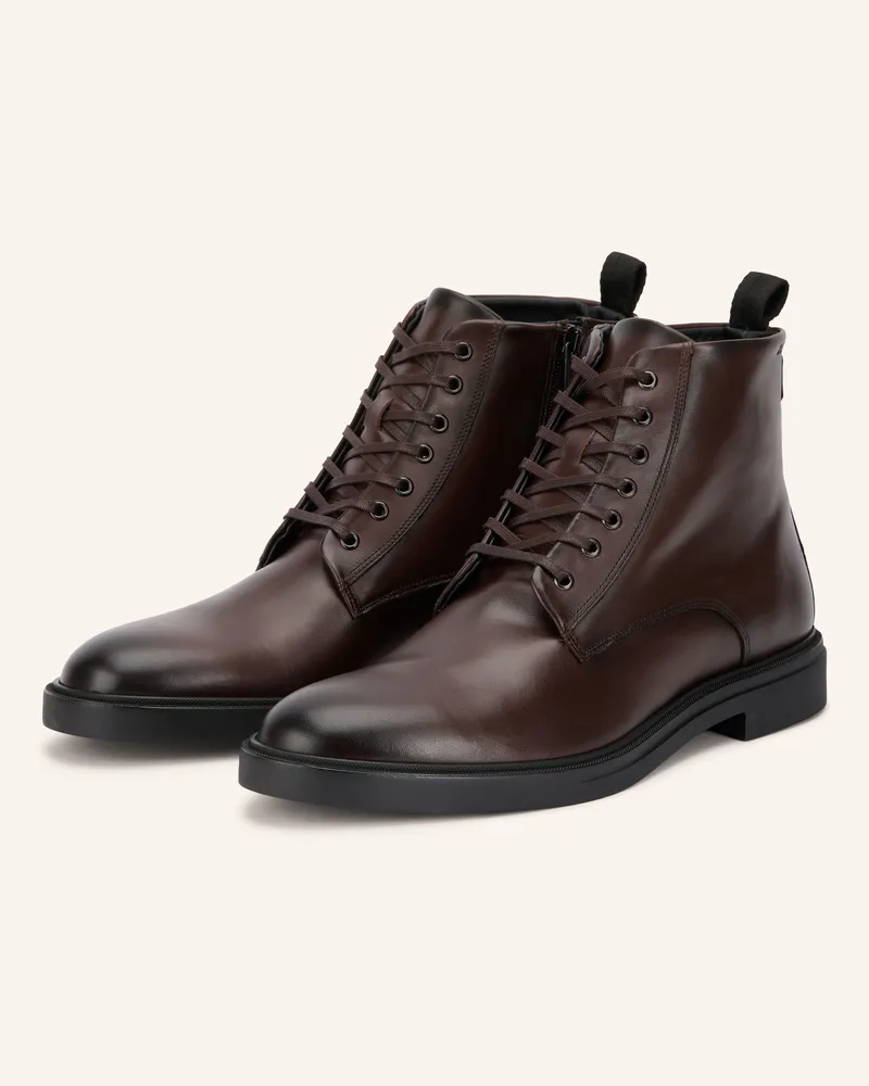 HUGO BOSS Schnürboots Calev braun Dunkelbraun