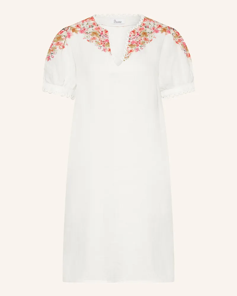 Princess goes Hollywood Leinenkleid Weiss