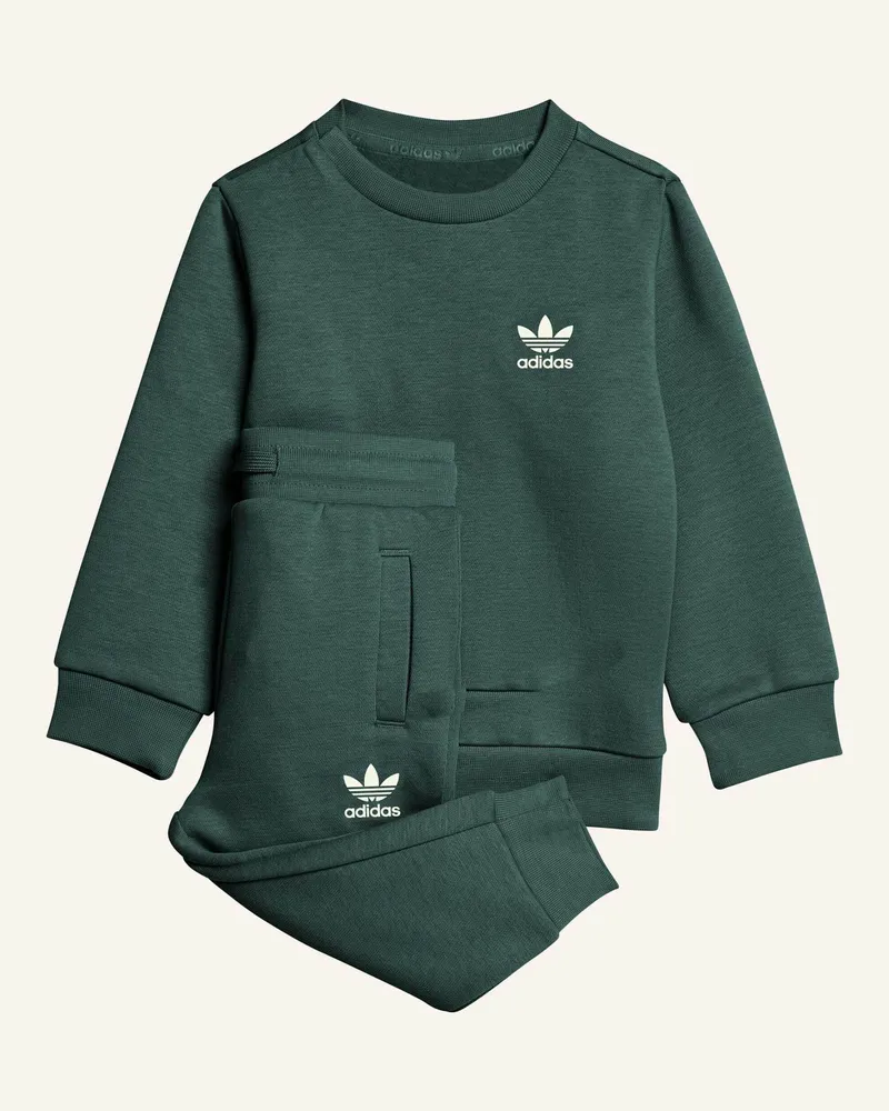 adidas KIDS CREW SET Grün