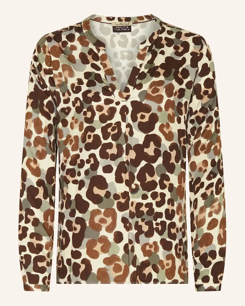 Smith & Soul Blusenshirt Braun