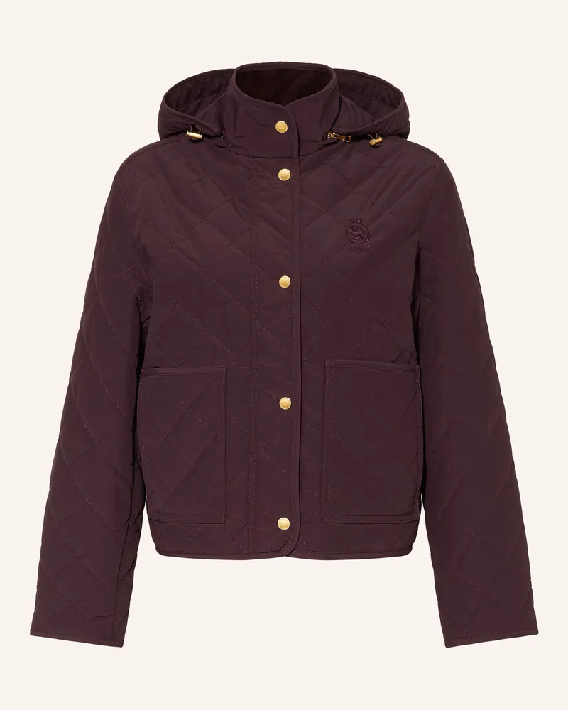 Tommy Hilfiger Steppjacke Mit Abnehmbarer Kapuze rot Dunkelrot