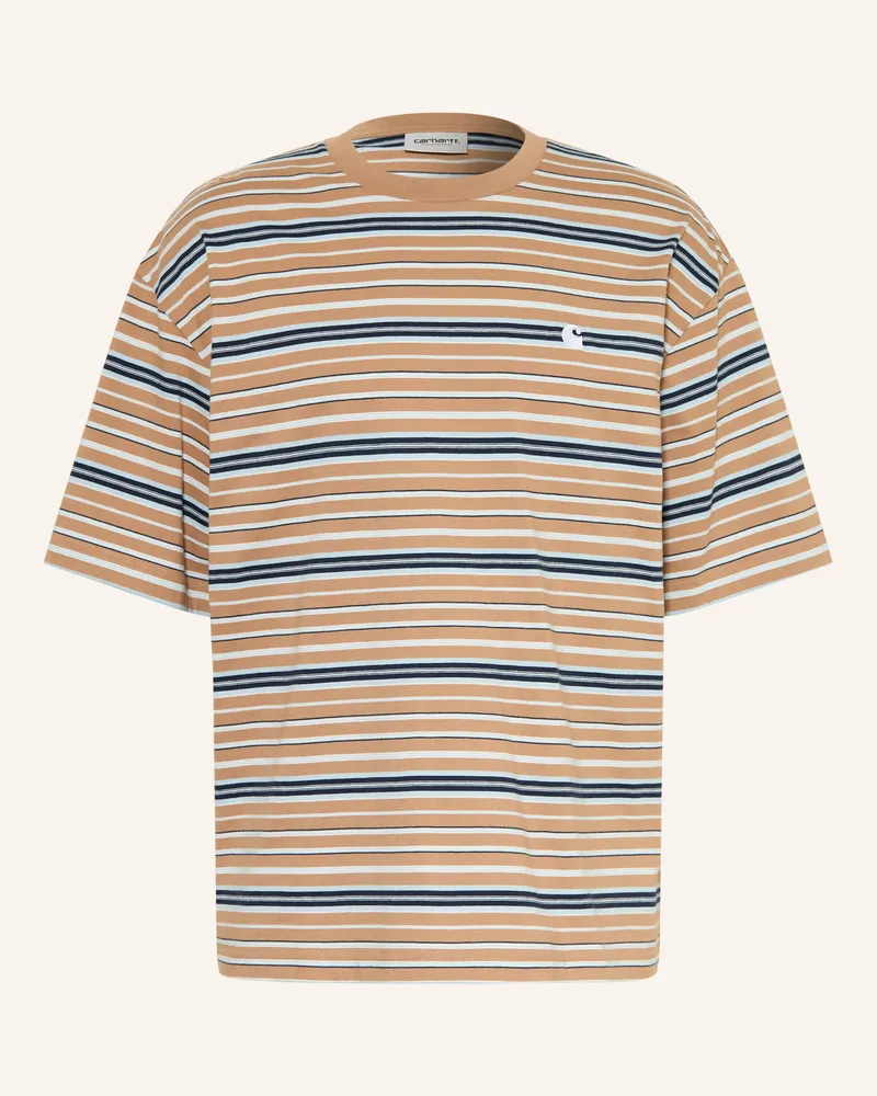 Carhartt WIP T-Shirt ZANE Hellbraun