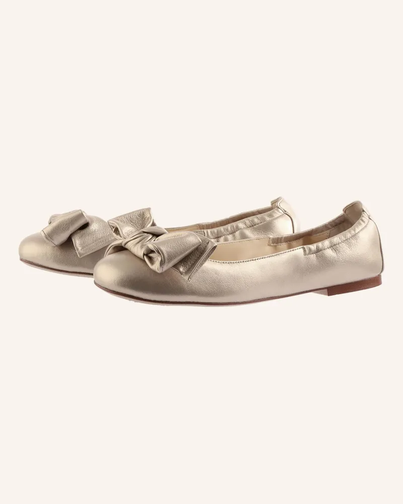 Högl Ballerinas Kitty silber Braun