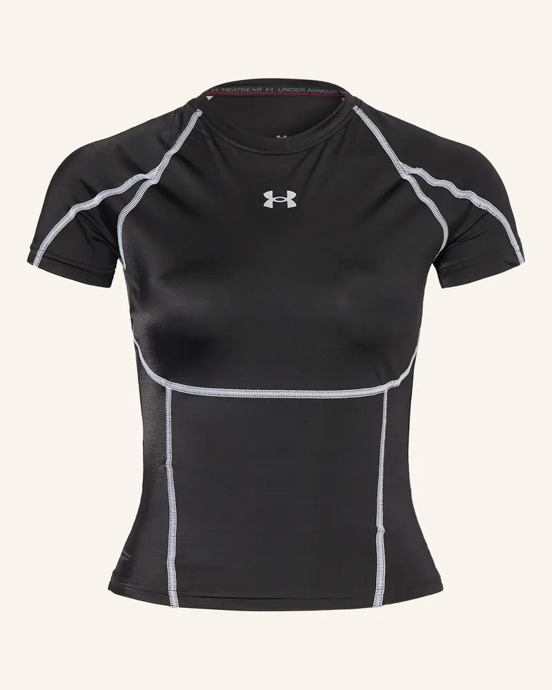 Under Armour T-Shirt Heatgear® Elite schwarz Schwarz