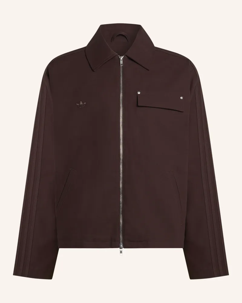 adidas Overjacket Workwear braun Dunkelbraun