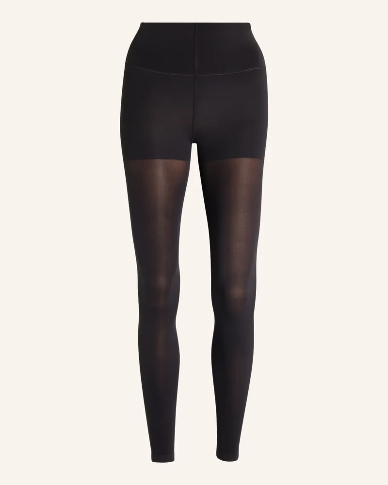 ITEM m6 Feinstrumpf-Leggings Soft Touch 50 Conscious Mit Shaping-Effekt schwarz Schwarz