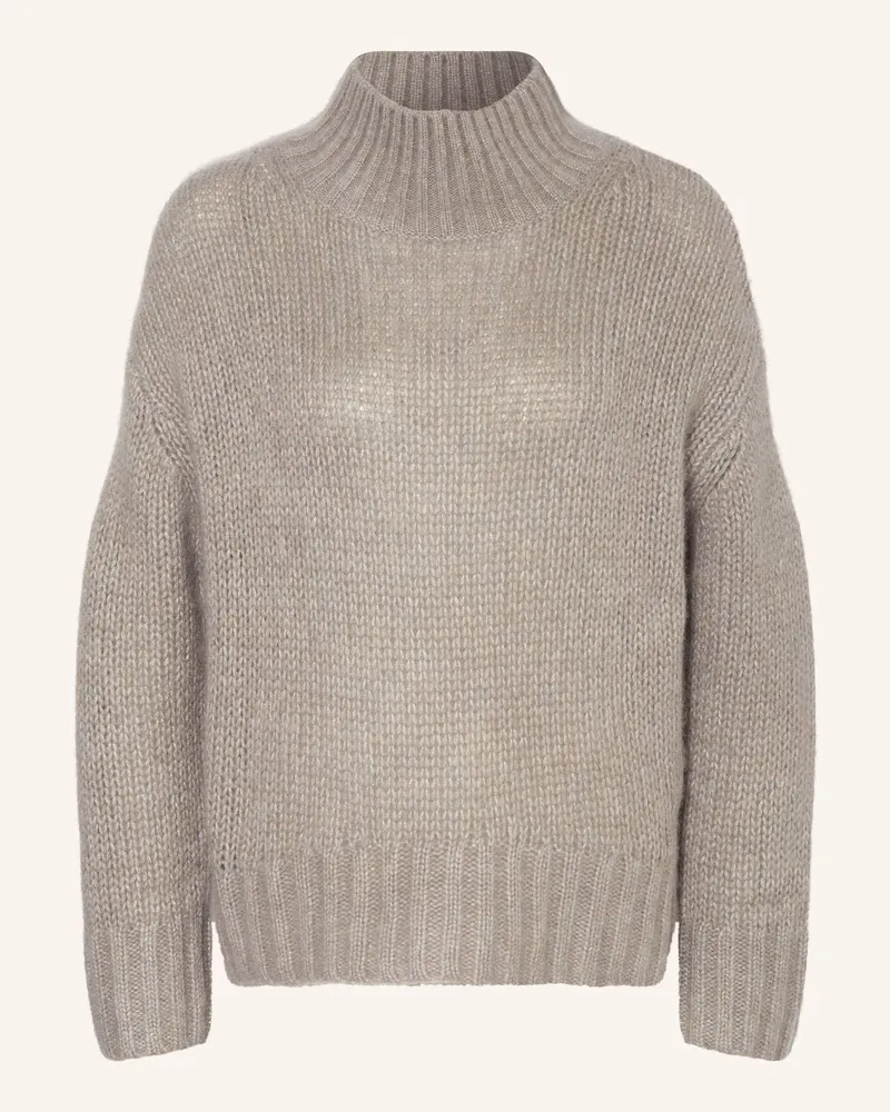 hemisphere Cashmere-Pullover Hellgrau