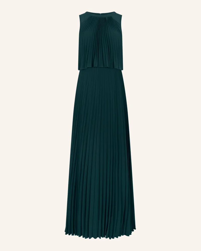 Apart Langes Chiffonkleid gruen Dunkelgrün