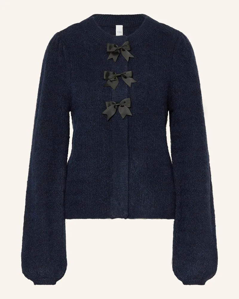 Y.A.S Strickjacke Dunkelblau