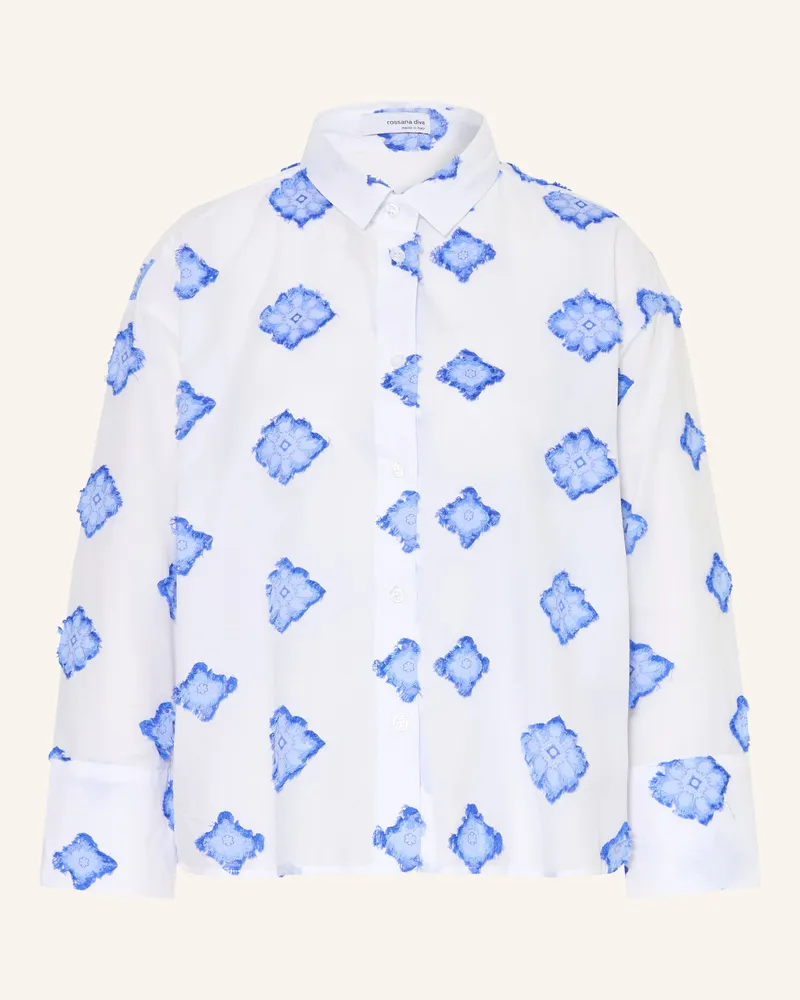 Rossana Diva Hemdbluse weiss Weiss