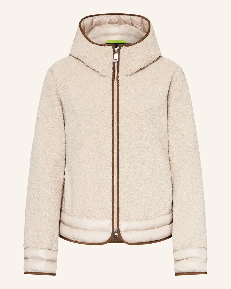 Fuchs Schmitt Jacke im Materialmix Creme