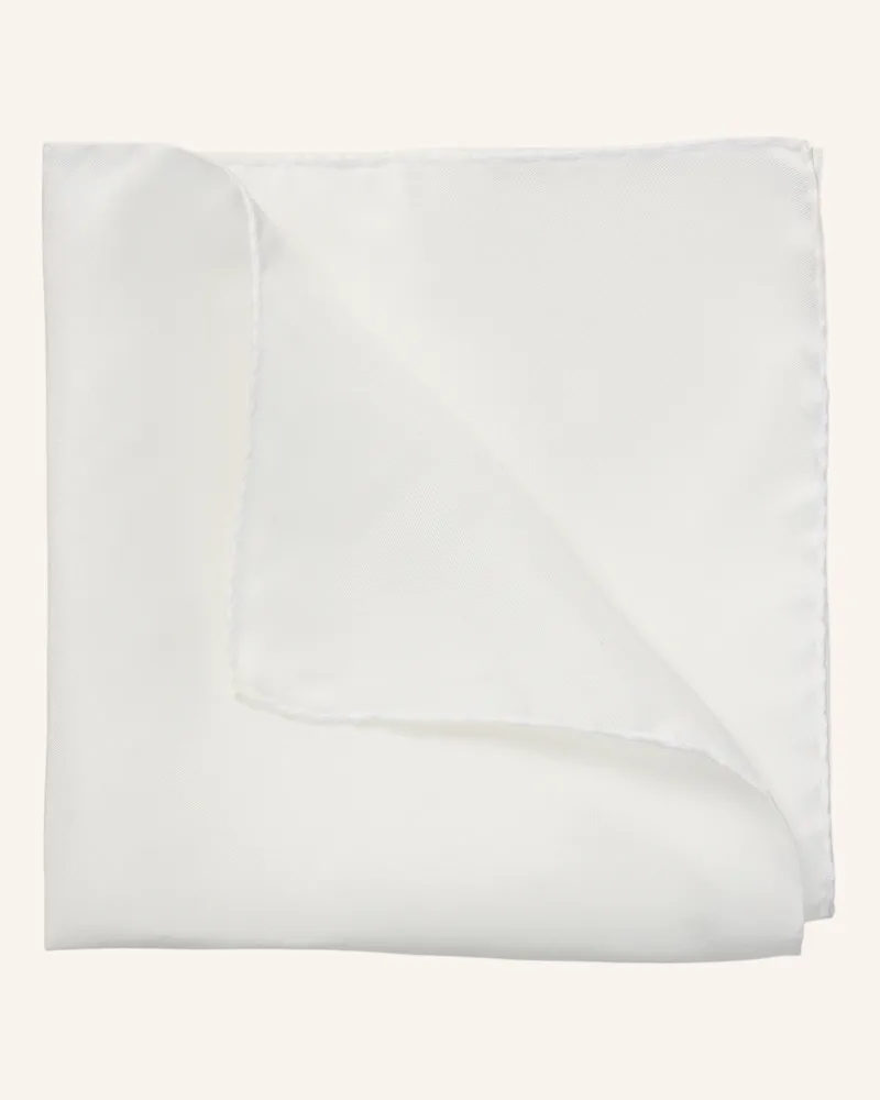 HUGO BOSS Einstecktuch POCKETSQUARE 33X33CM Weiss