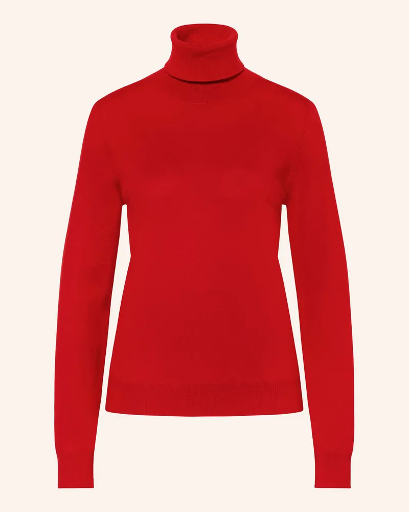 Darling Harbour Rollkragenpullover Rot