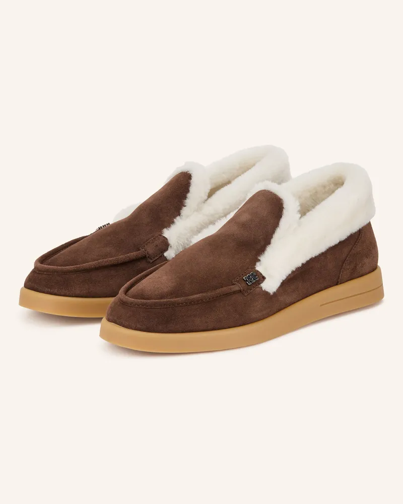 Casadei Loafer braun Dunkelbraun