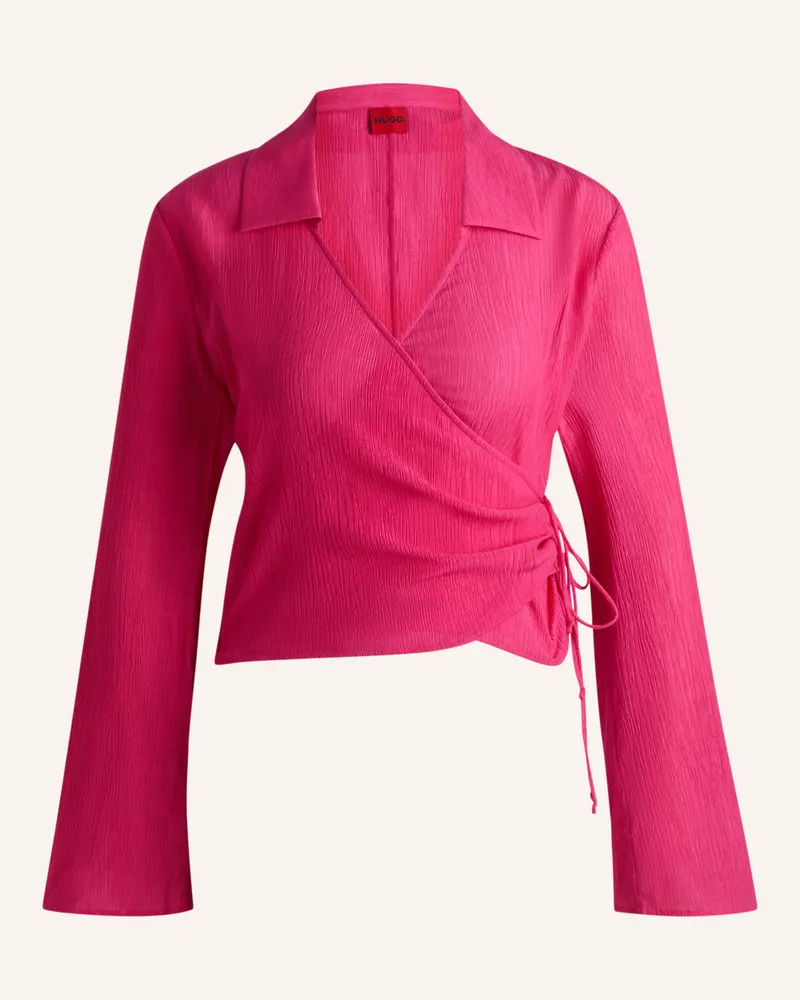 HUGO BOSS Business Bluse EARLETTA Regular Fit Pink