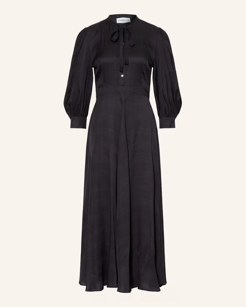 MARELLA Schluppenkleid Mit 3/4-Arm blau Dunkelblau