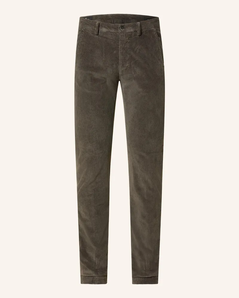 Mason's Cordchino Extra Slim Fit Oliv