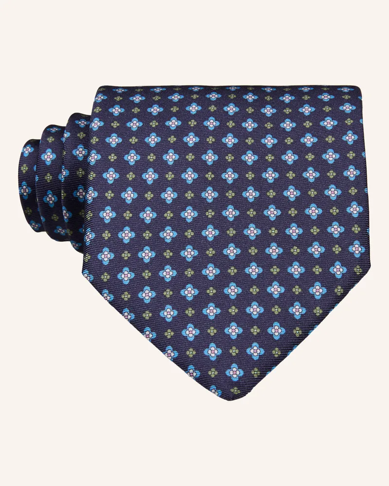 Eton Krawatte blau Dunkelblau