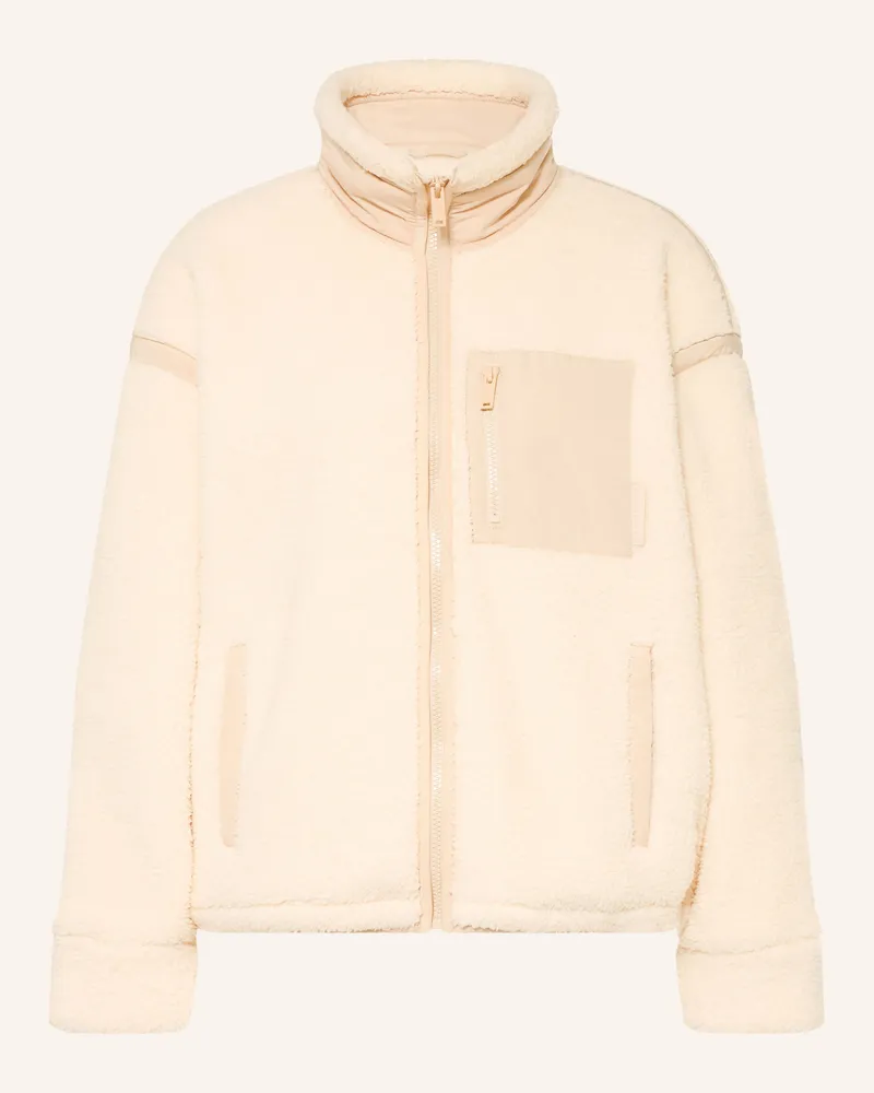 RINO & PELLE Teddyfell-Jacke Sinai weiss Creme