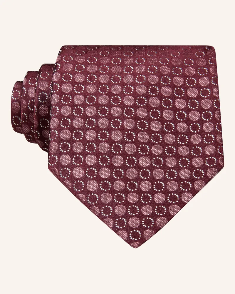 Blick Krawatte Albert rot Dunkelrot