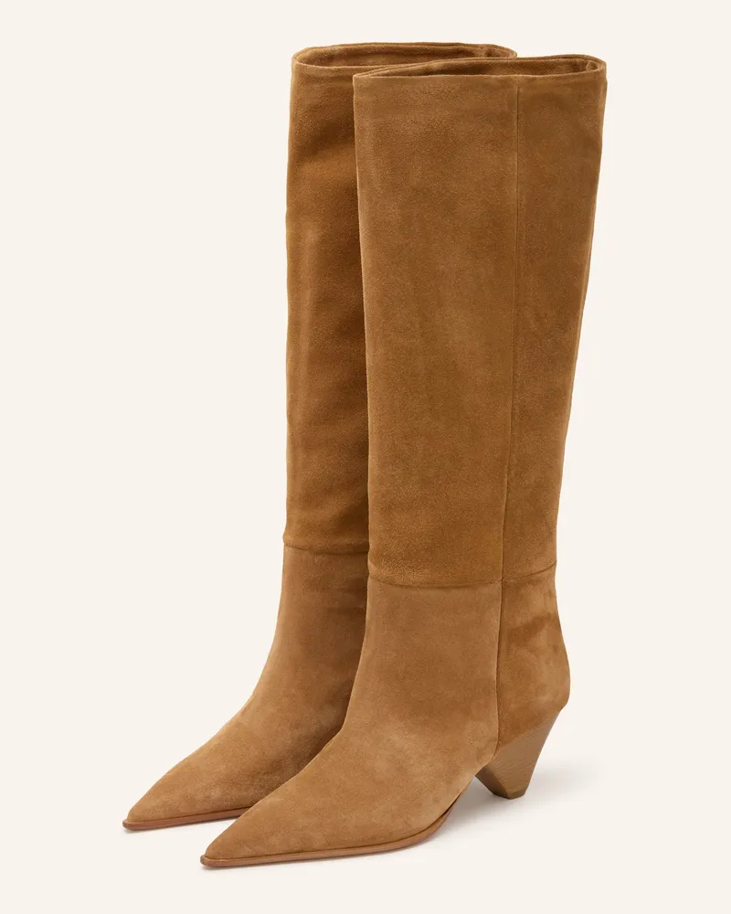 Thea Mika Stiefel Quinoa beige Hellbraun