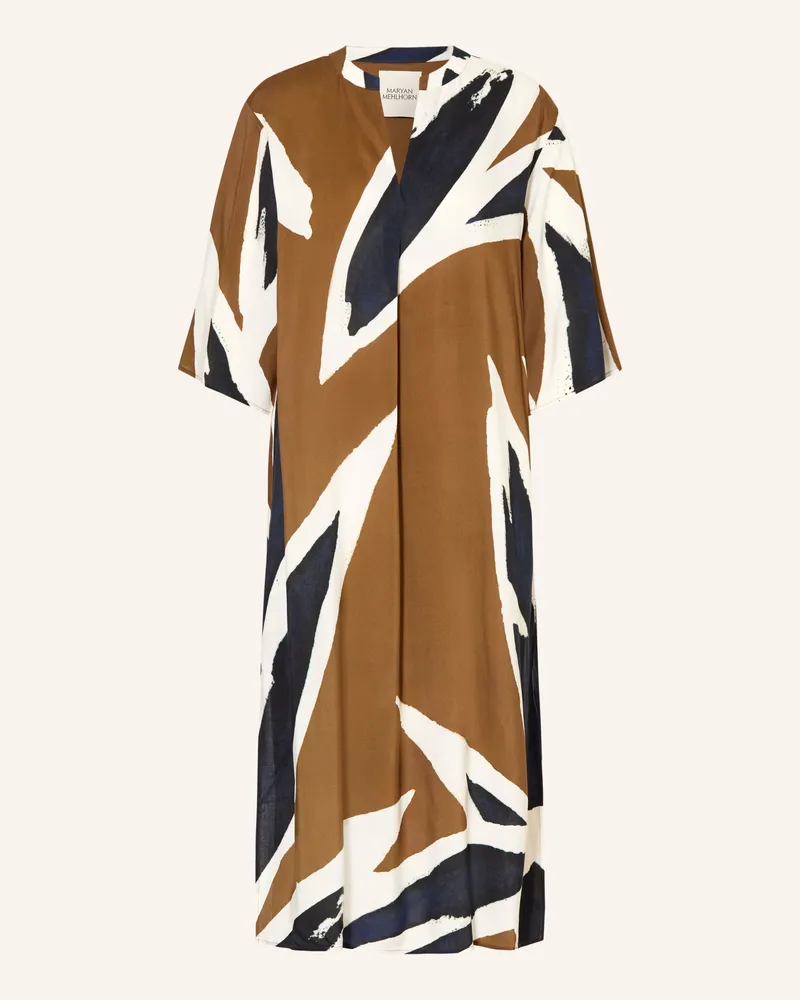 Maryan Mehlhorn Strandkleid NOMADE mit 3/4-Arm Braun
