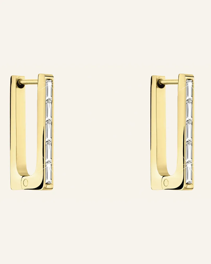 Liebeskind Creolen  aus  Edelstahl Gold