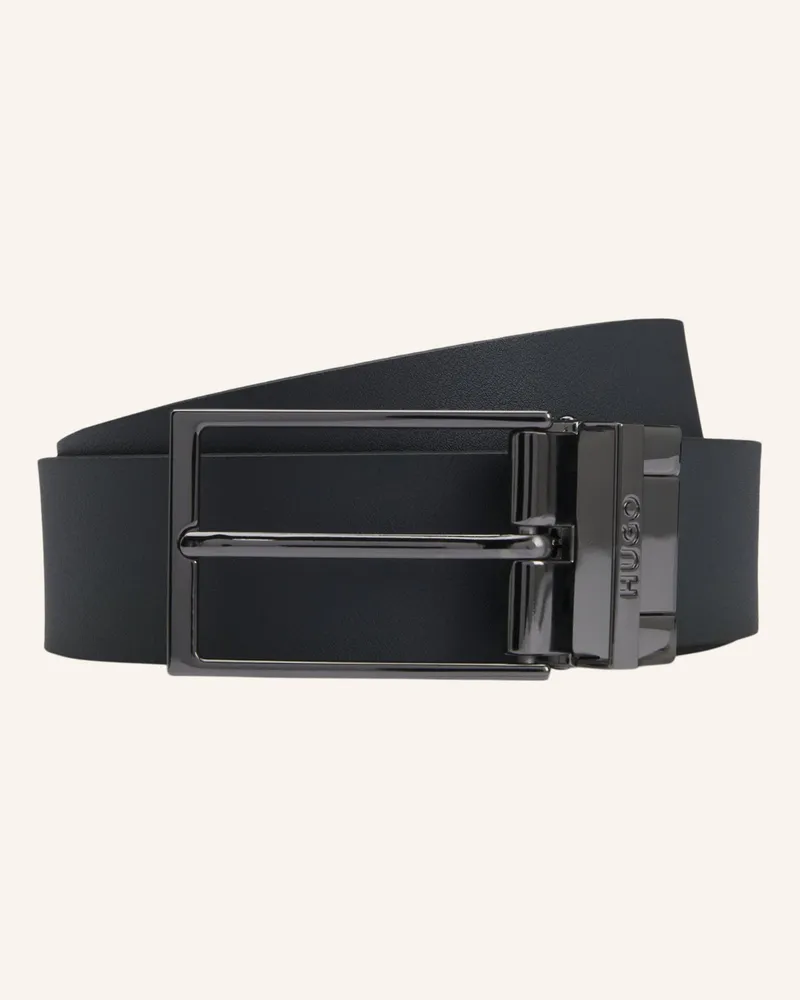 HUGO BOSS Business Gürtel GRUFFY_OR35 Schwarz
