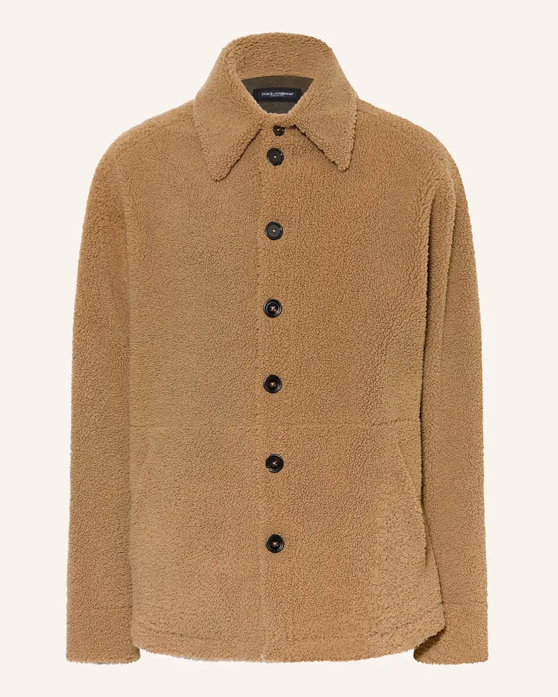 Dolce & Gabbana Jacke braun Hellbraun