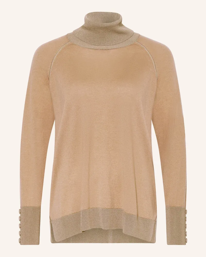Elena Mirò Rollkragenpullover Camel