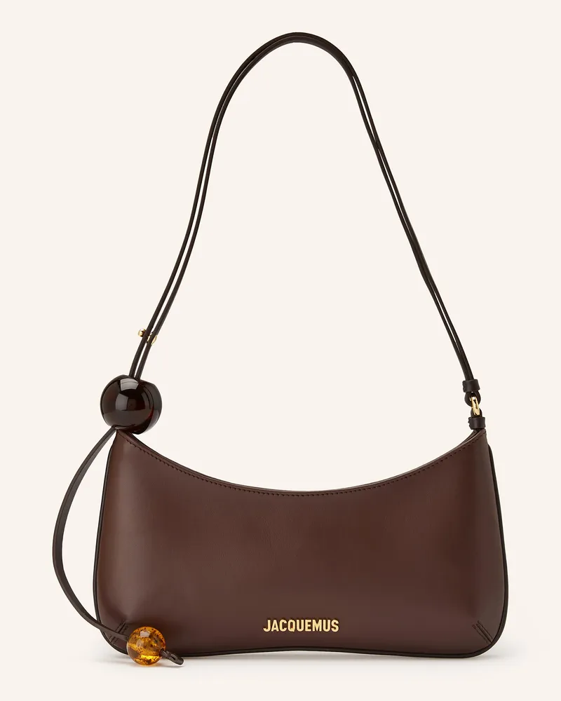 Jacquemus Handtasche Le Bisou Perle braun Braun