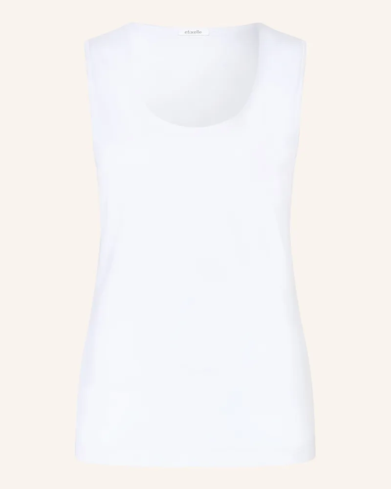 Efixelle Jerseytop weiss Weiss