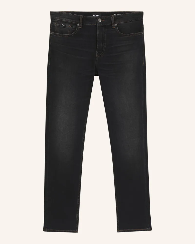 HUGO BOSS Jeans H-Delaware Slim Fit schwarz Schwarz