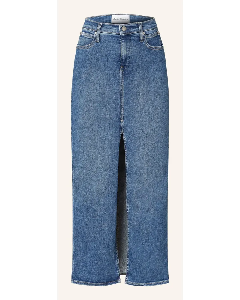 Calvin Klein Jeansrock Blau