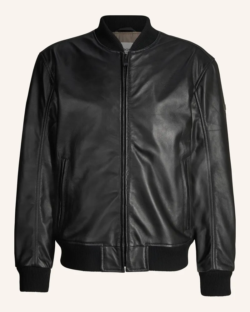 JOOP! Lederjacke Schwarz
