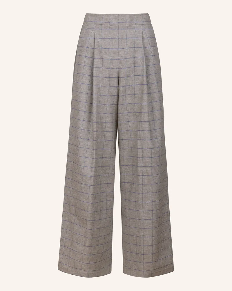 Helene Galwas Hose Mit Weitem Bein Jola grau Grau