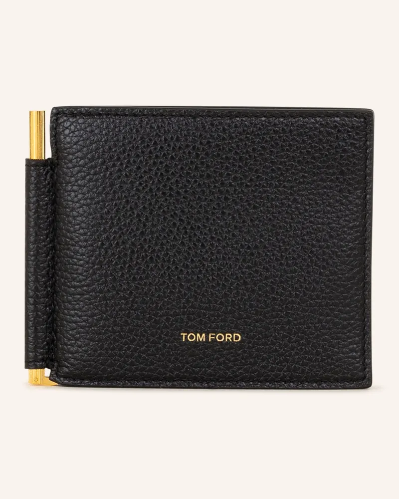 Tom Ford Geldbörse Mit Geldklammer schwarz Schwarz