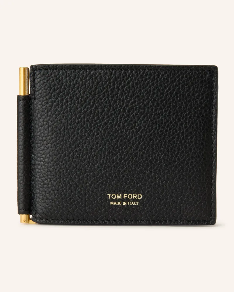 Tom Ford Geldbörse Mit Geldklammer schwarz Schwarz