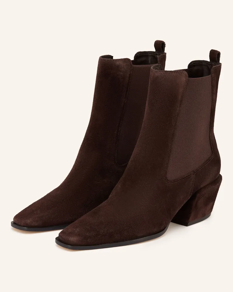 CARRANO Chelsea-Boots braun Dunkelbraun