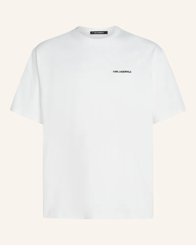 Karl Lagerfeld T-Shirt weiss Weiss
