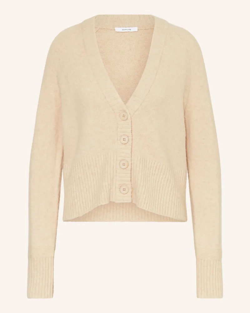 OPUS Strickjacke DASSI Beige